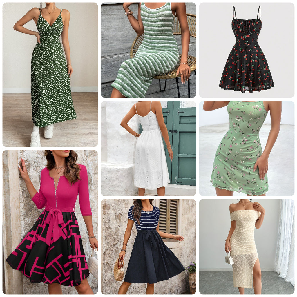 Lote Ropa Mujer Verano, Surtido 200 Piezas XS-XL, Entrega Inmediata, Mayoreo