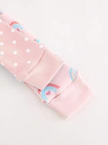 4pcs Baby Girl Snug Fit Pajama Set