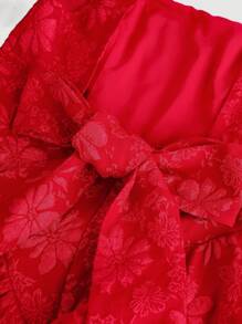 Girlism Teen Girls Red Dress