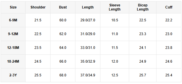 6pcs Baby Boy/Girl Outfit