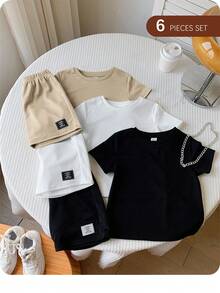 6pcs Baby Boy/Girl Outfit
