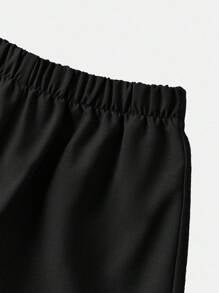 2pcs/Set Tween Boy Summer Jacket & Pants Set