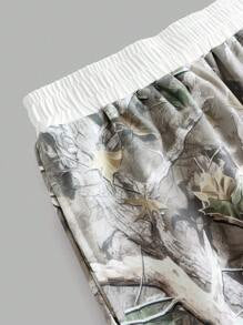 Wide-Leg Sweatpants Loose Pants