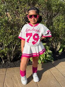 2pcs Casual Daily Fashion Versatile Outfit