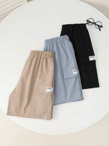 3pcs/Set Kids Short Sleeve Loose Shirts