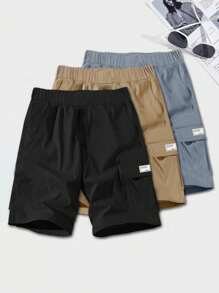 3pcs/Set Kids Short Sleeve Loose Shirts