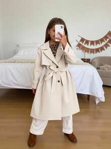 Coat For Kids Girls Trench Coat Kids
