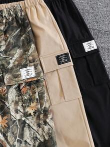 Loose Woven Long Pants, 3 Styles